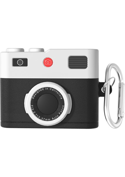 Sevimli Ins Retro Kamera Için Airpods Pro/pro2 Nesil Kulaklık Kılıfı (Yurt Dışından)