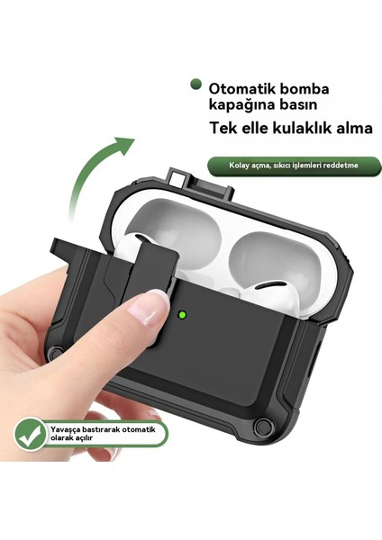 Anahtar, Airpods 3. Nesil Apple Kulaklık Kılıfı Için Açılır (Yurt Dışından)