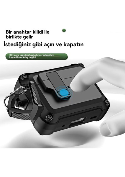 Anahtar, Airpods 3. Nesil Apple Kulaklık Kılıfı Için Açılır (Yurt Dışından)