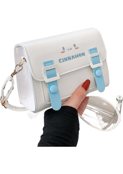 Yeni Kore Tarzı Ince Omuz Çapraz Omuz Çantası Sevimli Renk Jk Küçük Kare Çanta (Yurt Dışından)