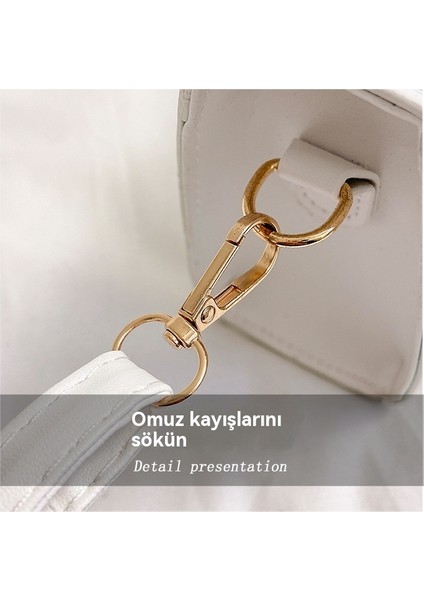 Yeni Kore Tarzı Ince Omuz Çapraz Omuz Çantası Sevimli Renk Jk Küçük Kare Çanta (Yurt Dışından) fiyatları