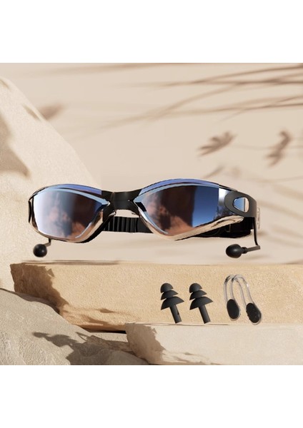Yetişkin Yüzme Gözlüğü Hd Buğu Önleyici Su Geçirmez Yeni Yüzme Gözlüğü Gözlükleri (Yurt Dışından)