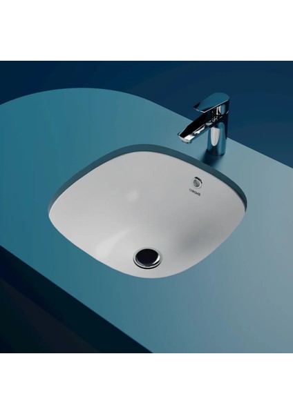 Solo Tezgah Altı Kare Lavabo 38 cm SO037