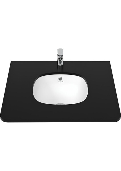 Solo Tezgah Altı Kare Lavabo 38 cm SO037