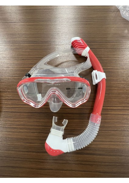 Çocuk Dalış Gözlüğü Şnorkel Kiti Silikon Buğu Önleyici Şnorkel Maskesi (Yurt Dışından)