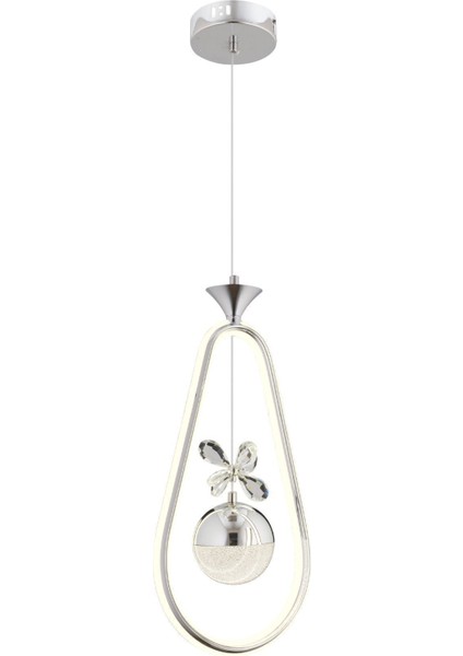 Gace Krom Kaplama 3 Renkli 26 Watt Ledli Modern Tasarım Oturma Odası,genç Odası,yatak Odası,salon S