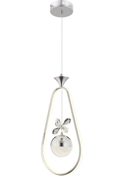 Gace Krom Kaplama 3 Renkli 26 Watt Ledli Modern Tasarım Oturma Odası,genç Odası,yatak Odası,salon S