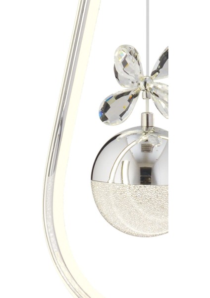 Gace Krom Kaplama 3 Renkli 26 Watt Ledli Modern Tasarım Oturma Odası,genç Odası,yatak Odası,salon S
