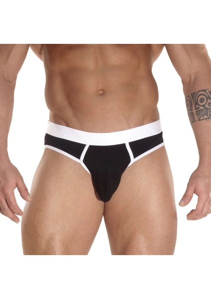 Kontras Biyeli Erkek Slip