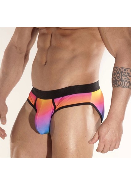 Gökkuşağı Desenli Erkek Çamaşır fiyatları