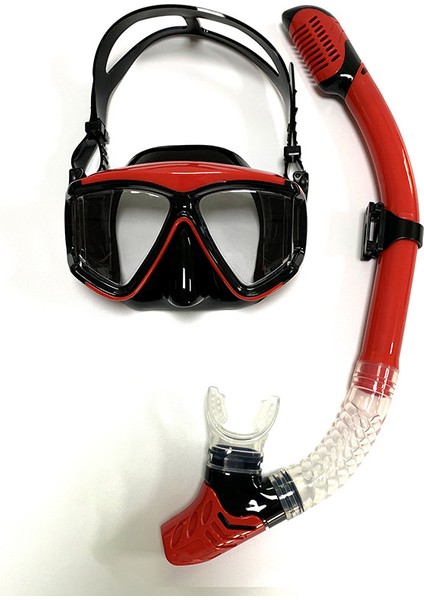 Şnorkel Gözlüğübuğu Önleyici Silikon Dalış Maskesiyetişkin Şnorkel Maskesi Şnorkel Hortum Seti (Yurt Dışından)