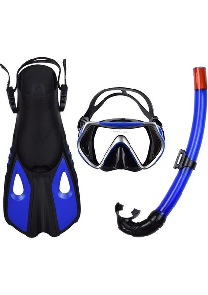 Doğa Sporları Şnorkel Üçlü Gözlük Tam Kuru Şnorkel Palet Şnorkel Kapağı Yetişkin L/xl Beden (Yurt Dışından)