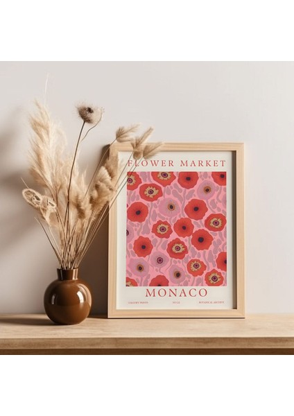 Art-Flower Market - Monaco Ahşap Çerçeveli Tablo fiyatları