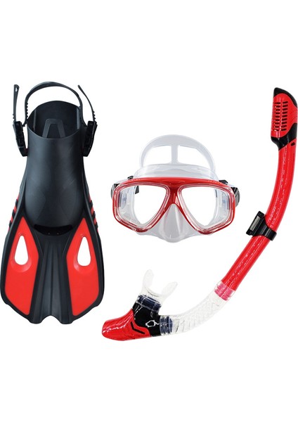 Doğa Sporları Şnorkel Üçlü Gözlük Tam Kuru Şnorkel Palet Şnorkel Kapağı Yetişkin L/xl Beden (Yurt Dışından)