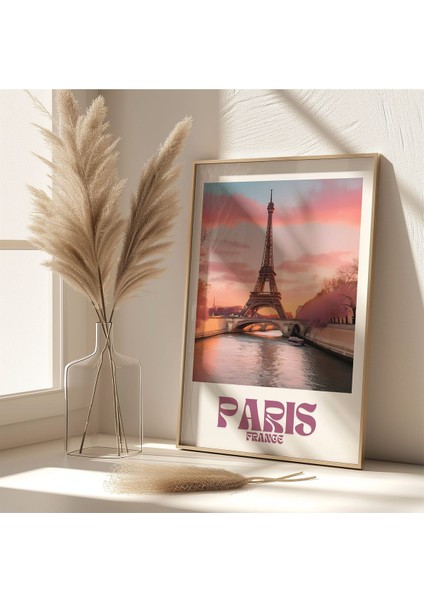 Art-Ahşap Çerçeveli "paris" Tablo