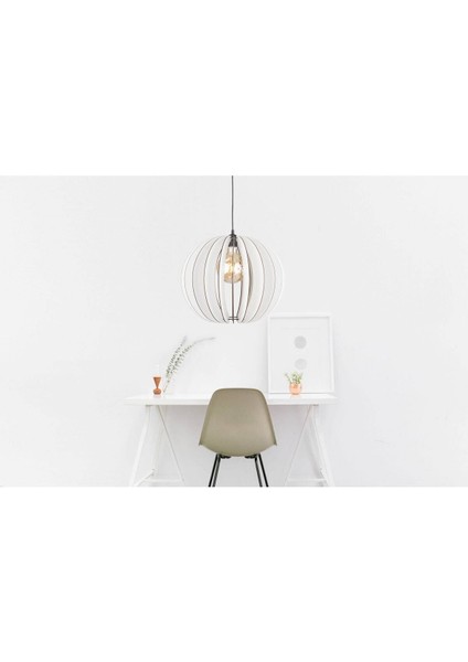 Yuvarlak Nordıc Tarzı Salon Antre Hol Kafe Mutfak Yatak Odası Avizesi