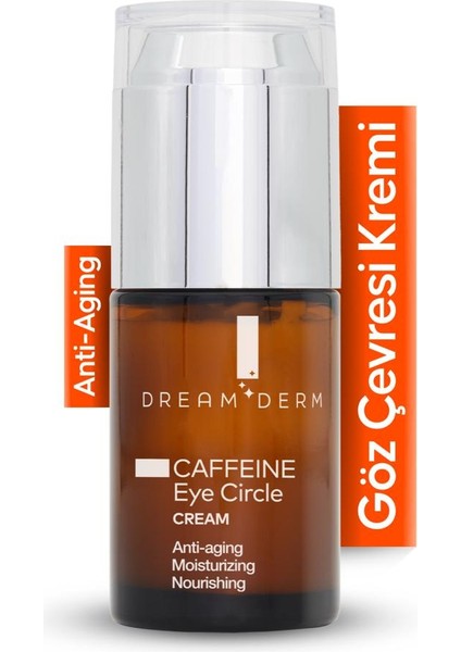 Kafeinli Anti-aging Göz Çevresi Kremi - Ince Çizgi Karşıtı 30 ml