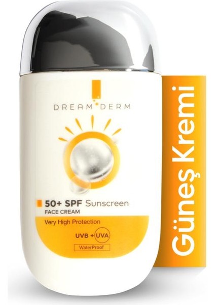 Güneş Kremi - Yüz Için Yüksek Koruyuculu 50 Spf 50 ml