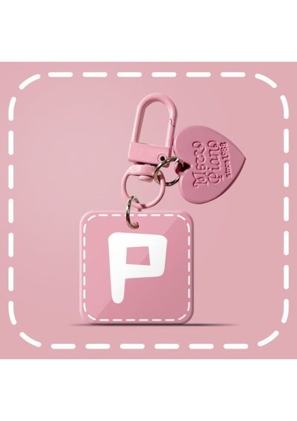 Niş Anahtarlık Yaratıcı Harfler Cep Telefonu Kolye Net Kırmızı Anti-Damla Asılı Zincir Çekicilik Çanta Asılı Toka Kişilik (Yurt Dışından)