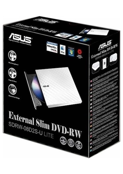 Lite Slim SDRW-08D2S-U Beyaz DVD Yazıcı indirimleri