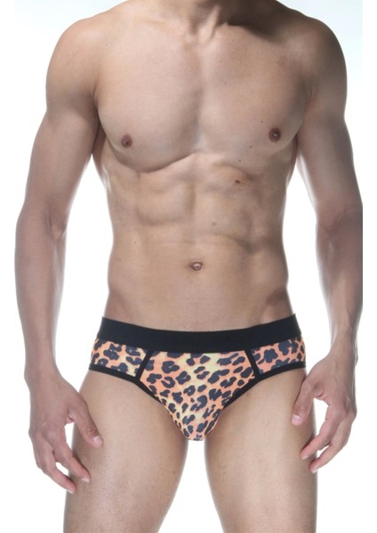 Leopar Jockstrap Erkek Iç Giyim