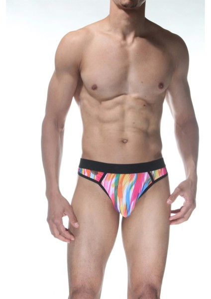 Renkli Erkek Tanga Çamaşır