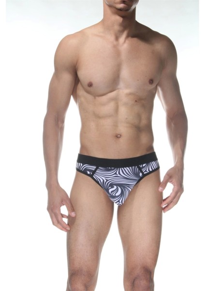 Zebra Desenli Erkek Tangası modelleri