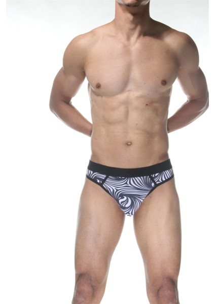 Zebra Desenli Erkek Tangası fırsatları