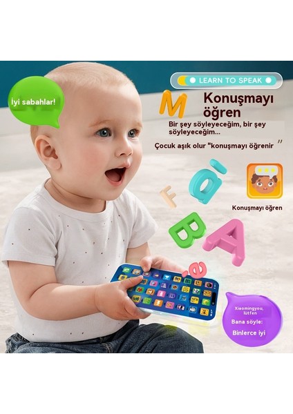 Çocuk Cep Telefonu Akıllı Erken Eğitim Öğrenme Makinesi Müzik Oyuncak (Yurt Dışından) fiyatları