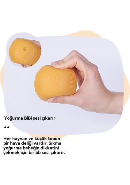 Bebek Yığılmış Bowling Yumuşak Kauçuk Bloklar El Topu Eğitici Oyuncaklar (Yurt Dışından) fırsatları