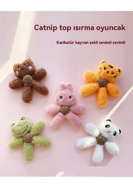 Catnane Topu Diş Diş Temizleme Karikatür Peluş Oyuncak (Yurt Dışından)