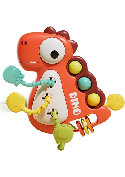 Bebek Dinozor Larala Bebek Parmak Ufo Puzzle Erken Eğitim Oyuncak (Yurt Dışından)