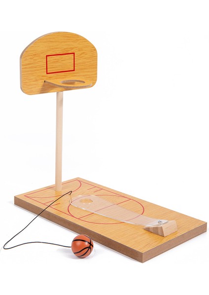 Yaratıcı Mini Ahşap Eğlenceli Basketbol Makinesi (Yurt Dışından)