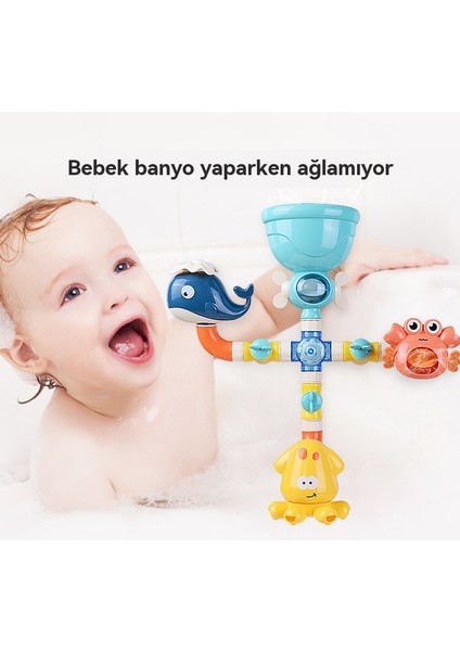 Çocuk Banyo Borusu Su Vantuz Döner (Yurt Dışından)