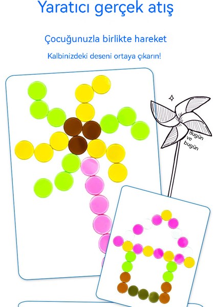 Şeffaf 10 Renk 10 Parça Erken Eğitim Öğretim Yardımcısı (Yurt Dışından)