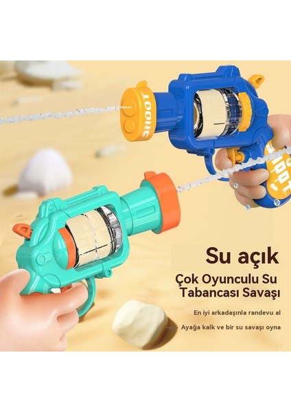 Çizgi Film Çocuk Revolver Su Tabancası Su Savaşı Yaz Su Oyuncakları (Yurt Dışından)