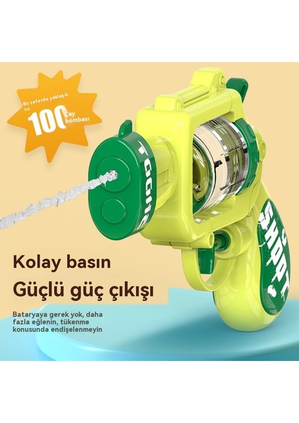 Çizgi Film Çocuk Revolver Su Tabancası Su Savaşı Yaz Su Oyuncakları (Yurt Dışından)