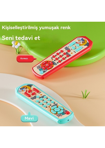 Bebek Tv Simülatörü Uzaktan Kumanda Çocuk Müzik Eğitici Oyuncak (Yurt Dışından)