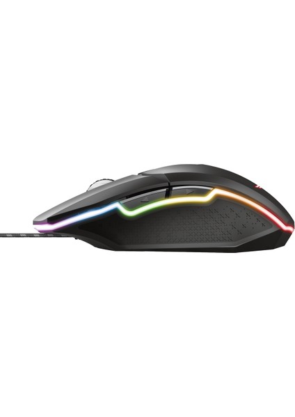 Idon 23645 Gxt 950 USB 5000DPI Siyah 7xbuttons Rgb Gamıng Mouse