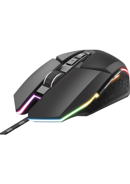 Idon 23645 Gxt 950 USB 5000DPI Siyah 7xbuttons Rgb Gamıng Mouse
