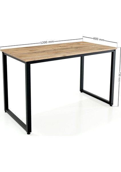 60 x 120 cm Çalışma Masası Bilgisayar Masası Ofis Masası - Atlantik Çam indirimleri