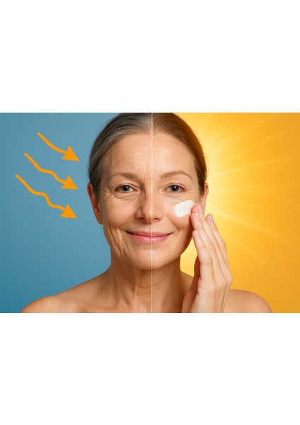 Spf 50 Yüksek Koruyucu Yüz Güneş Kremi 50 ml Anti-Aging