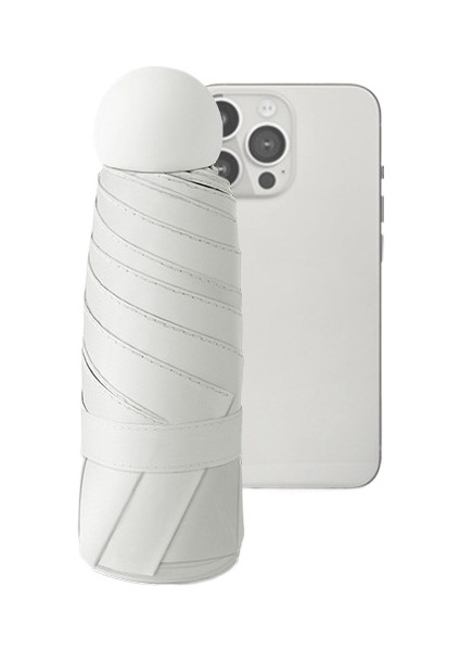 Mkjınmeı Mini Cep Şemsiye Güneş Şemsiyesi, Anti-Uv Şemsiye (Yurt Dışından)