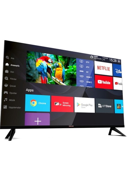 Grt-50 50" 127 Ekran Uydu Alıcılı 4K Ultra HD LED Google TV