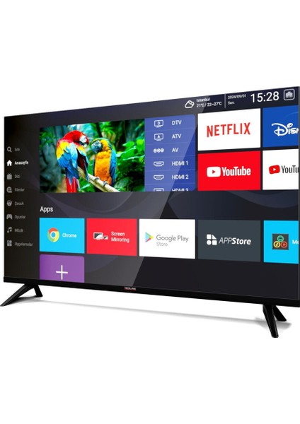 Grt-50 50" 127 Ekran Uydu Alıcılı 4K Ultra HD LED Google TV