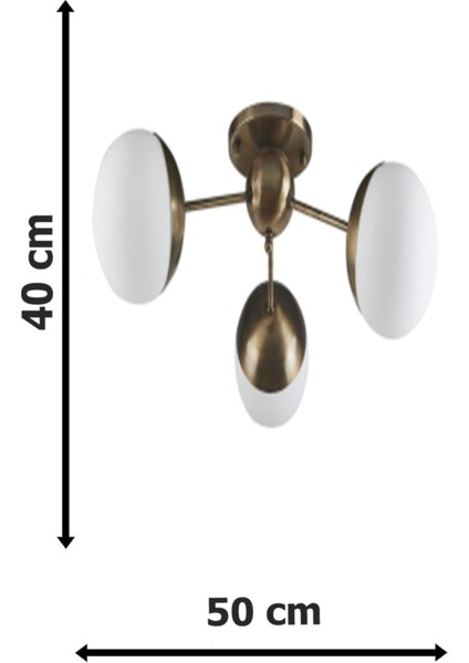 Rima Plofonyer Modern Eskitme Boyalı Salon - Mutfak - Yatak Odası 3 Lü Avize fiyatları