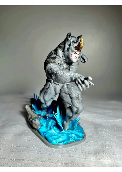 3D Rhino /marvel Comics/spiderman Rhino /15CM