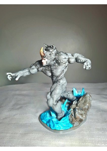 3D Rhino /marvel Comics/spiderman Rhino /15CM