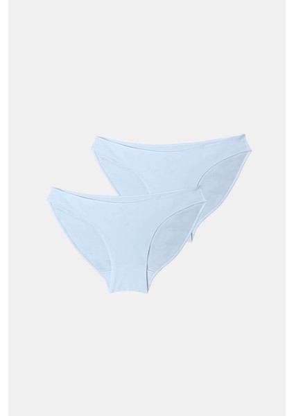 Kadın Beyaz 2 Li Paket Modal Düşük Bel Slip Külot 183 fırsatları