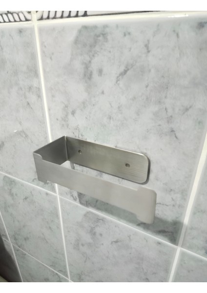 Kendinden Yapışkanlı Wc Kağıtlık Krom